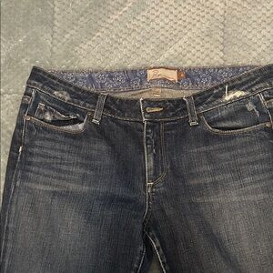 PAIGE Indigo Straight Leg Jeans